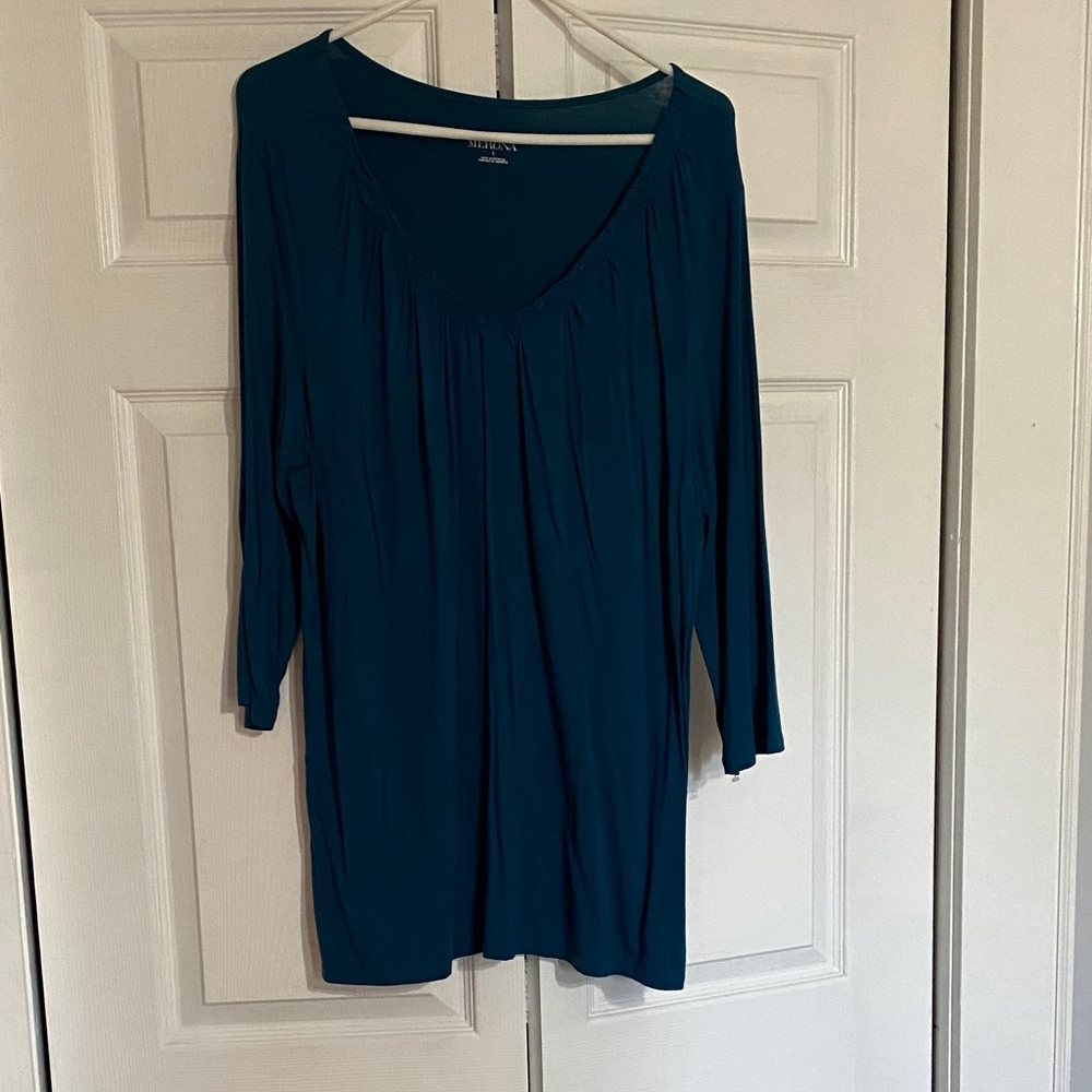 Merona Teal Blouse